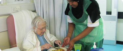 Catering for patients at UHB