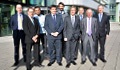 Image (l-r): Alan Lonie – Programme Manager Insignia, Ian Wilson – PACS Manager UHB, Pankaj Das – Project Manager UHB, Richard Dormer – Managing Director Insignia, Barnaby Waters – Imaging Technical Lead UHB, Paul Brettle – Deputy Director of Operations Division A UHB, Erik Dege – Operations Manager Insignia, Richard Tyler – Project Manager Insignia, Jon Hall – Chief Technical Officer Insignia