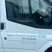 Staff transport with the A&E move graphic