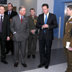Photo from the recent visit to Queen Elizabeth Hospital Birmingham by the Prince of Wales and the Prime Minister
