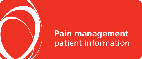 Pain management patient information