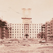 The old Queen Elizabeth Hospital under construction
