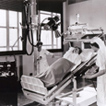 Patient undergoing an X-ray