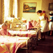 Internal ward photo from the 1960s