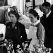 Princess Elizabeth in one of the wards at SOH