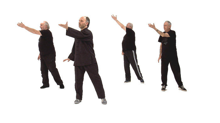 Still from the tai chi video