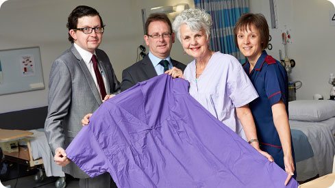 Image: new patient gowns