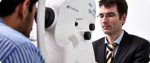 Image: Professor Alastair Denniston, Consultant Ophthalmologist and Researcher