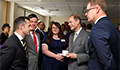 Image: HRH The Earl of Wessex at the Centre for Clinical Haematology