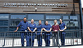 Image: The Haematology Research Team outside the Centre for Clinical Haematology