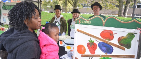 Image: QEHB’s first Apple Day