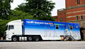 The Health Research Bus has been developed by the University of Birmingham and is the first facility of its kind in the UK