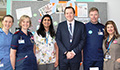 Image: The general surgery research team at QEHB