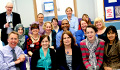 Photo: staff at the new Audiology Centre