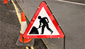 Image: Roadworks sign