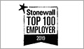 Stonewall Top 100 employer logo