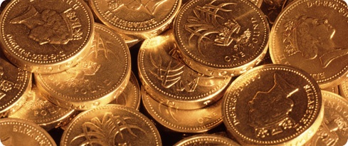 Image: pound coins