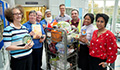 Image: Chaplaincy and Volunteer team preparing donations