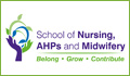 Logo of the School of Nursing, Midwifery and AHPs