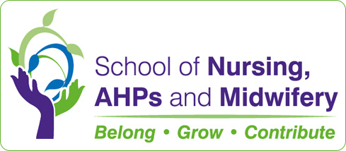 Logo of the School of Nursing, Midwifery and AHPs