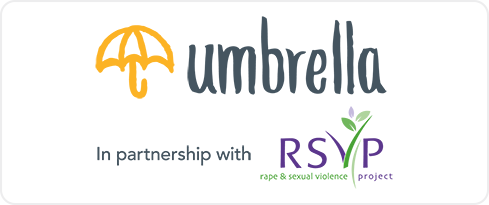 Logo: Umbrella in partnership with RSVP