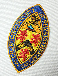 Crest: Chartered Society of Physiotherapy